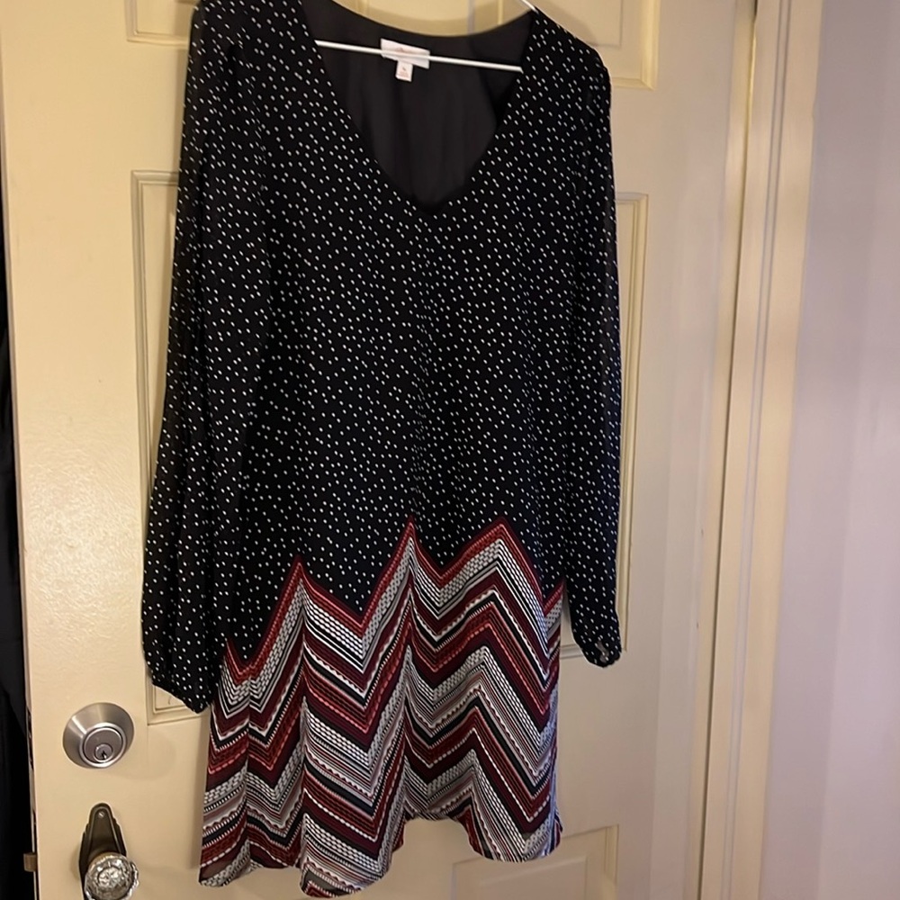 Open sleeve dress